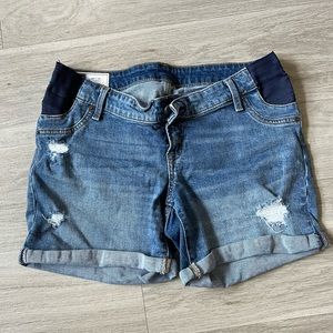 Gap Maternity Jean Shorts